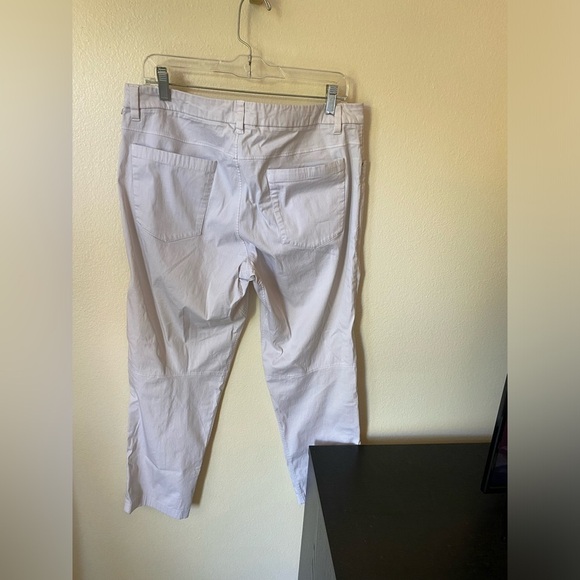 Lululemon Men’s ABC Pant Slim Light Grey Size 34 Activewear Chino Golf Pant - Picture 3 of 9